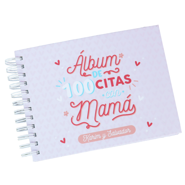 MS Regalos Personalizados | Álbum | 100 citas con Mamá | My Sign Lima Peru