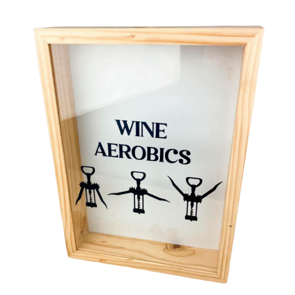MS Regalos Personalizados | Alcancía de Corchos | Wine aerobics | My Sign Lima Peru