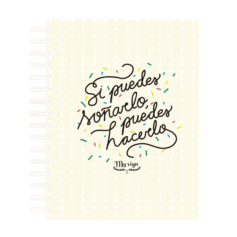 MS Regalos Personalizados | Block Personalizado | Si Puedes Soñarlo | My Sign Lima Peru