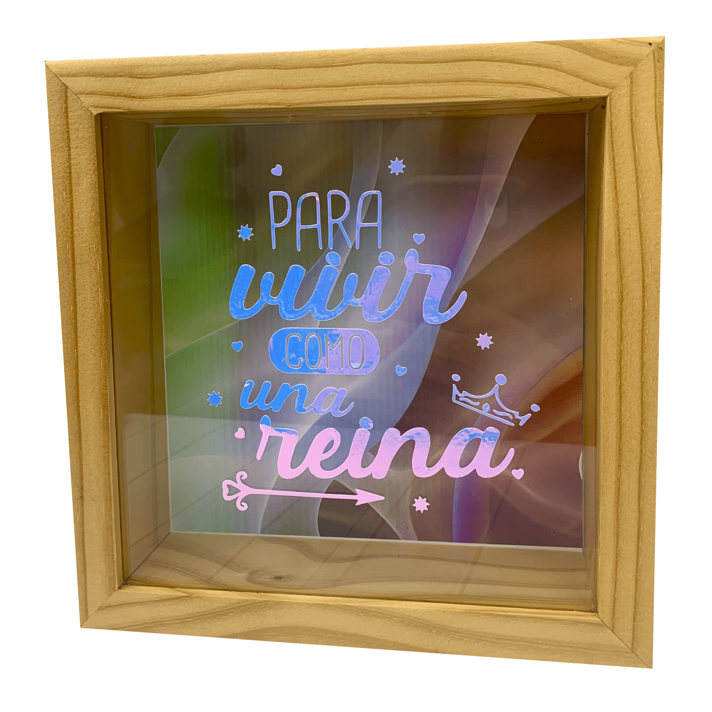 MS Regalos Personalizados | Alcancía personalizada | Para vivir como una reina | My Sign Lima Peru