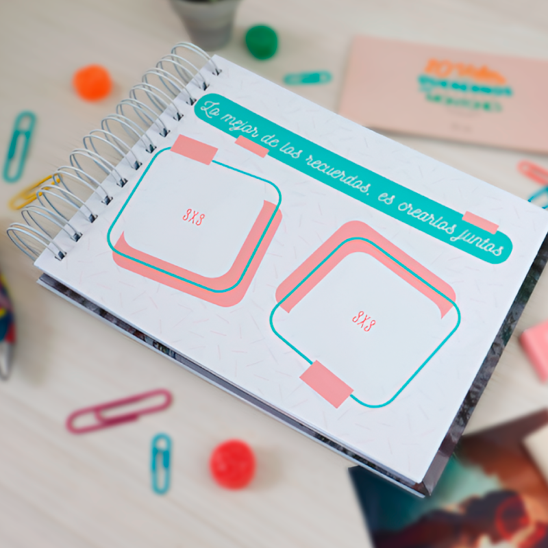 Album personalizado scrap book hoja 2 - MS Regalos Personalizados My Sign Lima Peru