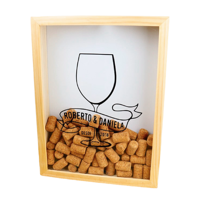 MS Regalos Personalizados | Alcancía de Corchos | Copa nombres | My Sign Lima Peru