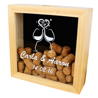 MS Regalos Personalizados | Alcancía de Corchos | Copa Nombres fecha | My Sign Lima Peru