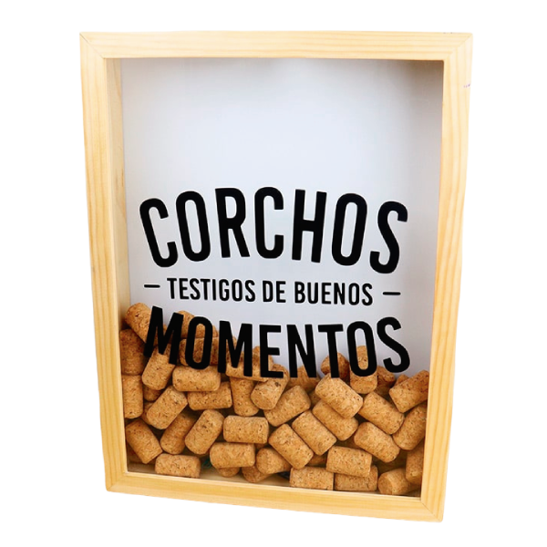 MS Regalos Personalizados | Alcancía de Corchos | Corchos testigos de buenos momentos | My Sign Lima Peru