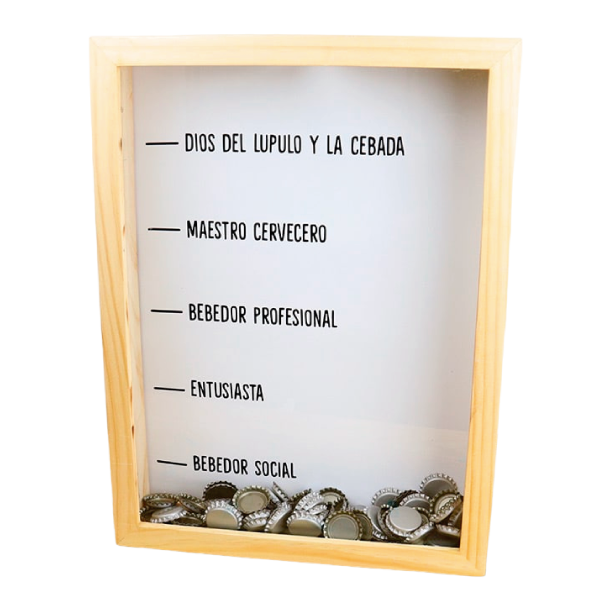 MS Regalos Personalizados | Alcancía de Chapas | Dios del lúpulo | My Sign Lima Peru
