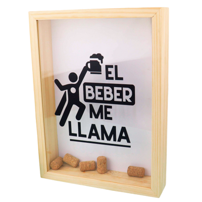 MS Regalos Personalizados | Alcancía de Corchos | El beber me llama | My Sign Lima Peru