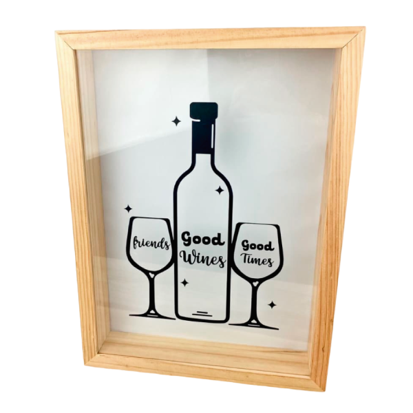 MS Regalos Personalizados | Alcancía de Corchos | Good Wines Good Times | My Sign Lima Peru