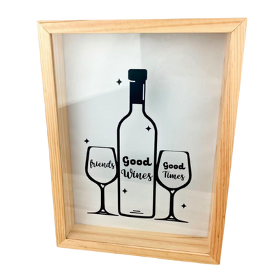 MS Regalos Personalizados | Alcancía de Corchos | Good Wines Good Times | My Sign Lima Peru