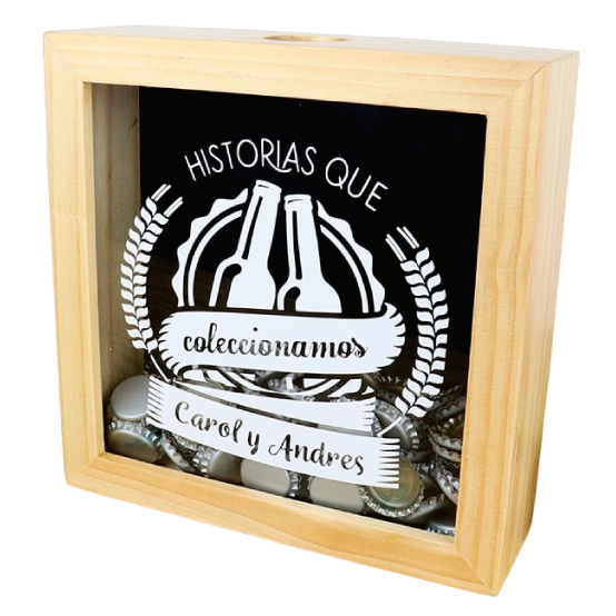 MS Regalos Personalizados | Alcancía de Chapas | Historias que Coleccionamos | My Sign Lima Peru