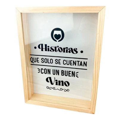 MS Regalos Personalizados | Alcancía de Corchos | Historias que solo se cuentan | My Sign Lima Peru