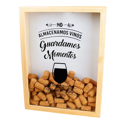MS Regalos Personalizados | Alcancía de Corchos | No almacenamos vinos | My Sign Lima Peru