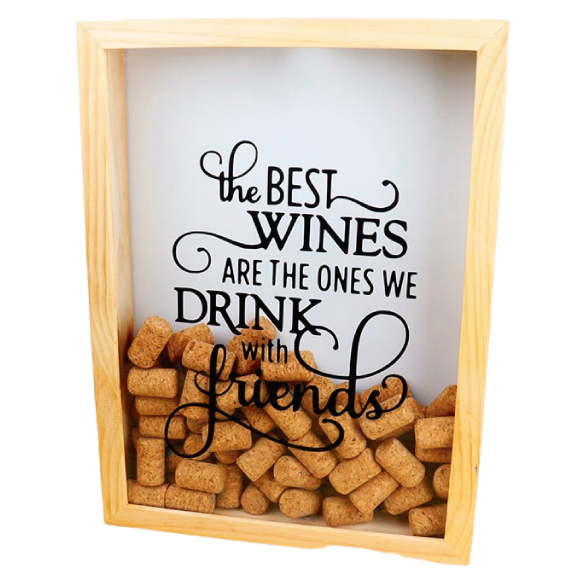 MS Regalos Personalizados | Alcancía de Corchos | The best wines 02 | My Sign Lima Peru