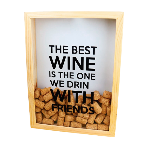 MS Regalos Personalizados | Alcancía de Corchos | The best wines | My Sign Lima Peru
