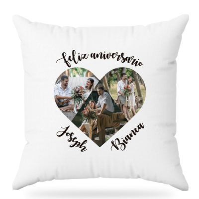 MS Regalos Personalizados | Almohada personalizada | Feliz Aniversario 05 | My Sign Lima Peru
