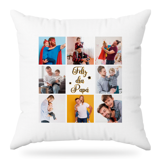 MS Regalos Personalizados | Almohada personalizada | Feliz día papá 01 | My Sign Lima Peru