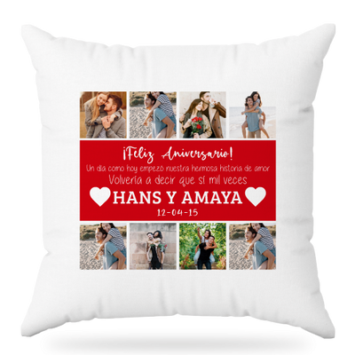 MS Regalos Personalizados | Almohada personalizada | Fotos pareja | My Sign Lima Peru