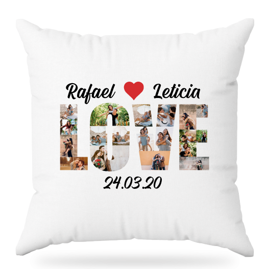 MS Regalos Personalizados | Almohada personalizada | Love 02 | My Sign Lima Peru
