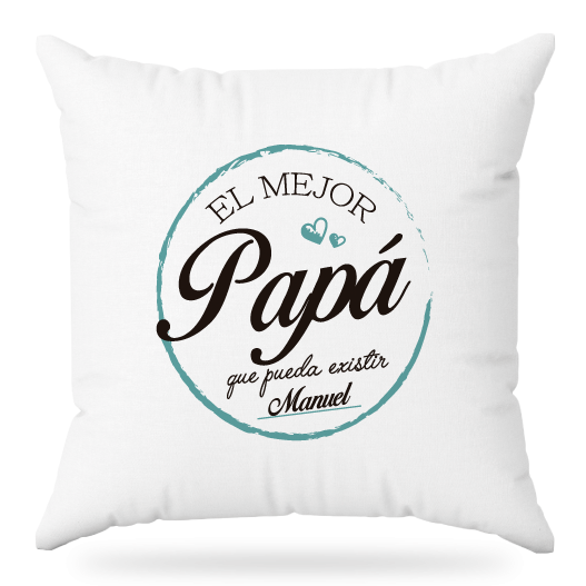 MS Regalos Personalizados | Almohada personalizada | El mejor papá | My Sign Lima Peru