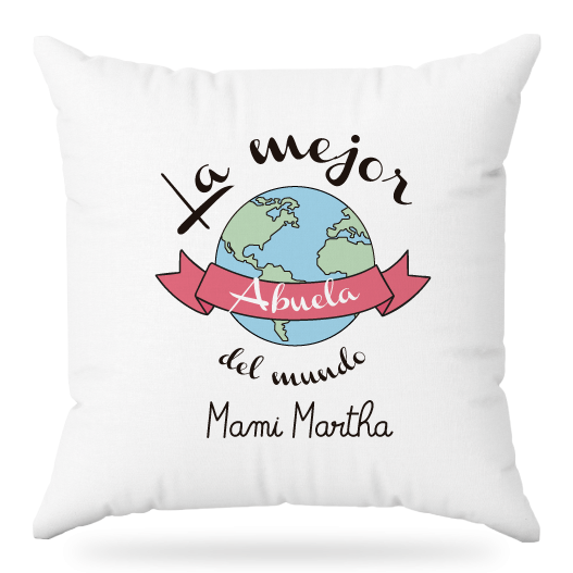 MS Regalos Personalizados | Almohada personalizada | La mejor abuela | My Sign Lima Peru