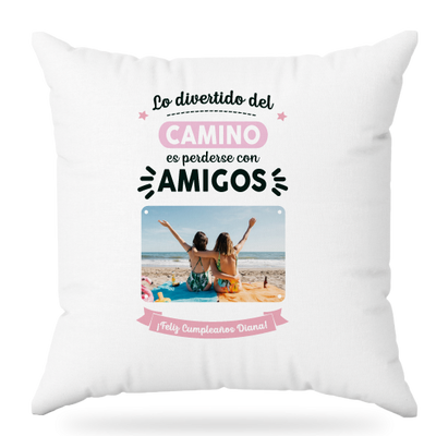 MS Regalos Personalizados | Almohada personalizada | Lo divertido del camino | My Sign Lima Peru