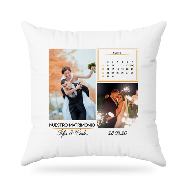 MS Regalos Personalizados | Almohada personalizada | Nuestro Matrimonio | My Sign Lima Peru