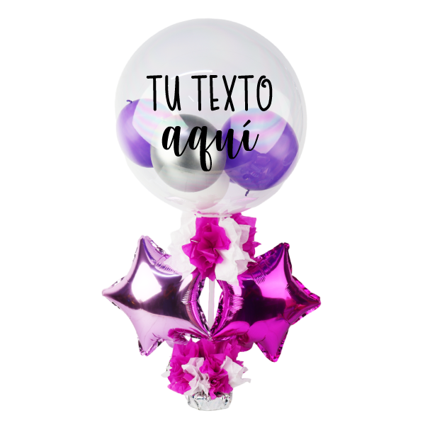 MS Regalos Personalizados | Arreglo de Globos | Lila | My Sign Lima Peru