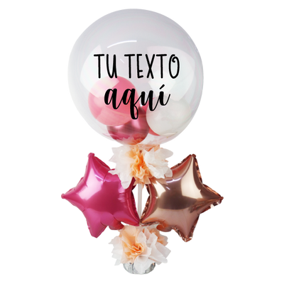 MS Regalos Personalizados | Arreglo de Globos | Rosado | My Sign Lima Peru