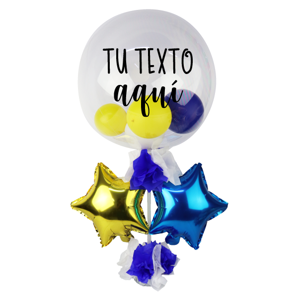 MS Regalos Personalizados | Arreglo de Globos | Azul | My Sign Lima Peru