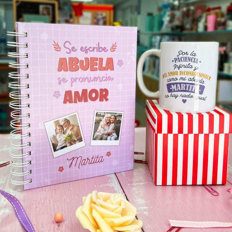 MS Regalos Personalizados | Block personalizado + Taza Mamá | My Sign Lima Peru