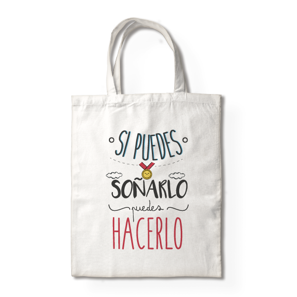 MS Regalos Personalizados | Totebag | Si puedes soñarlo, puedes hacerlo | My Sign Lima Peru
