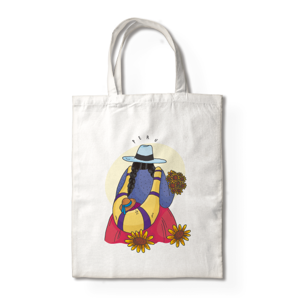MS Regalos Personalizados | Totebag | Cholita peruana | My Sign Lima Peru
