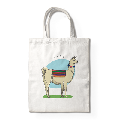 MS Regalos Personalizados | Bolsa Tocuyo | Llama | My Sign Lima Peru