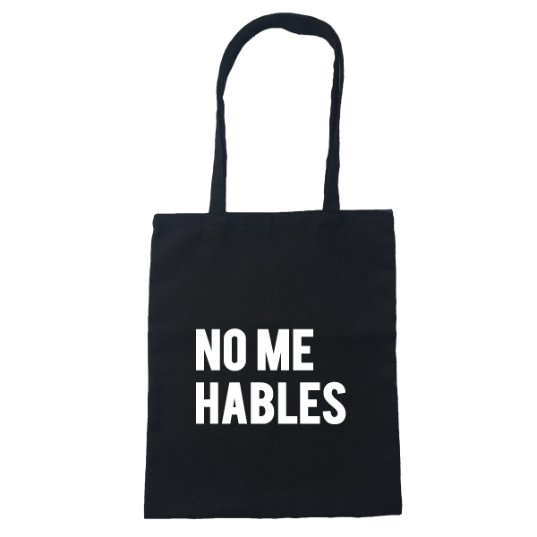 MS Regalos Personalizados | Bolsas Sarcásticas | No me hables | My Sign Lima Peru