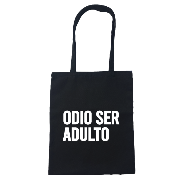 MS Regalos Personalizados | Bolsas Sarcásticas | Odio ser adulto | My Sign Lima Peru