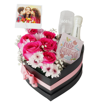 MS Regalos Personalizados | Caja de Flores para Mamá | My Sign Lima Peru