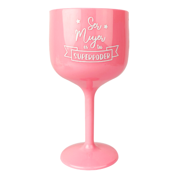 MS Regalos Personalizados | Copa Gin | Ser mujer es tu súperpoder | My Sign Lima Peru