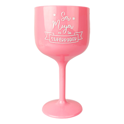 MS Regalos Personalizados | Copa Gin | Ser mujer es tu súperpoder | My Sign Lima Peru