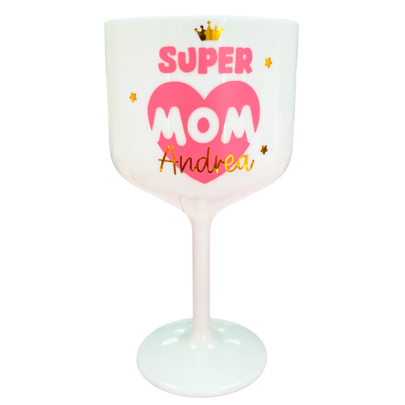 MS Regalos Personalizados | Copa Gin | Super Mom | My Sign Lima Peru