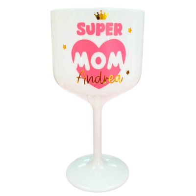 MS Regalos Personalizados | Copa Gin | Super Mom | My Sign Lima Peru