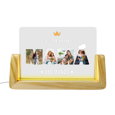 MS Regalos Personalizados | Cuadro de Luz – Mamá | My Sign Lima Peru