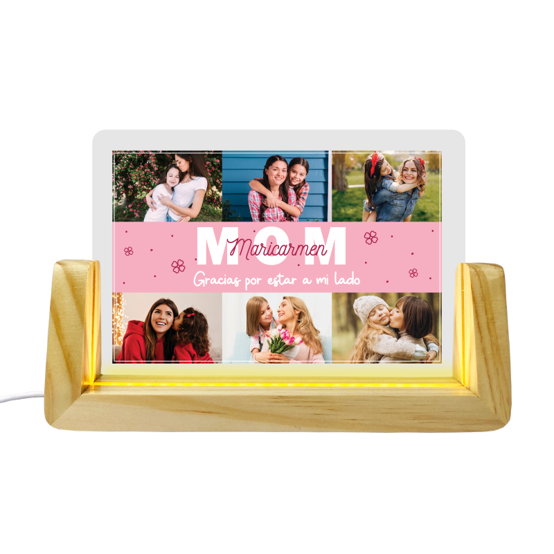 MS Regalos Personalizados | Cuadro de Luz – Mom 01 | My Sign Lima Peru
