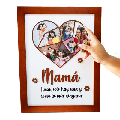 MS Regalos Personalizados | Cuadro en piezas | Mamá | My Sign Lima Peru