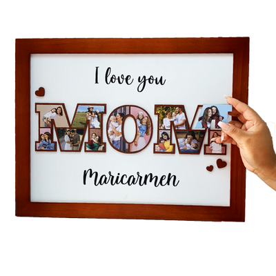 MS Regalos Personalizados | Cuadro en piezas | Mom | My Sign Lima Peru