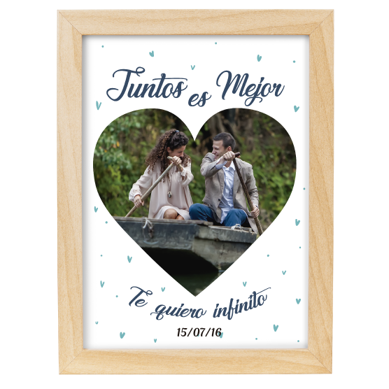 MS Regalos Personalizados | Cuadro personalizado | Juntos es mejor 01 | My Sign Lima Peru