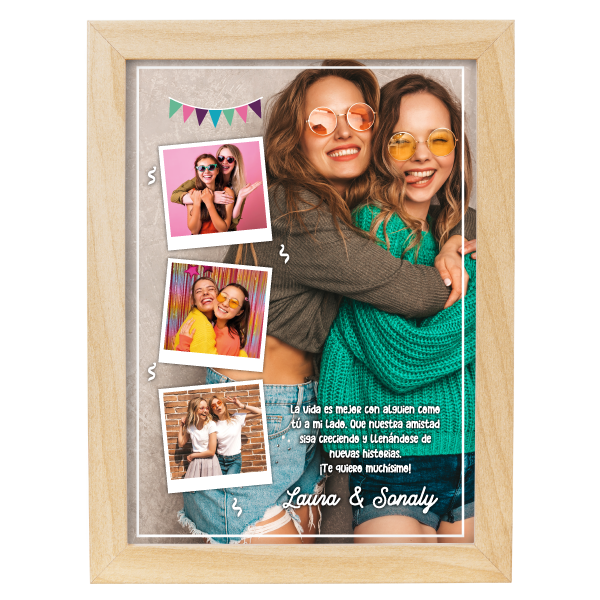 MS Regalos Personalizados | Cuadro Personalizado l Cumple 02 | My Sign Lima Peru