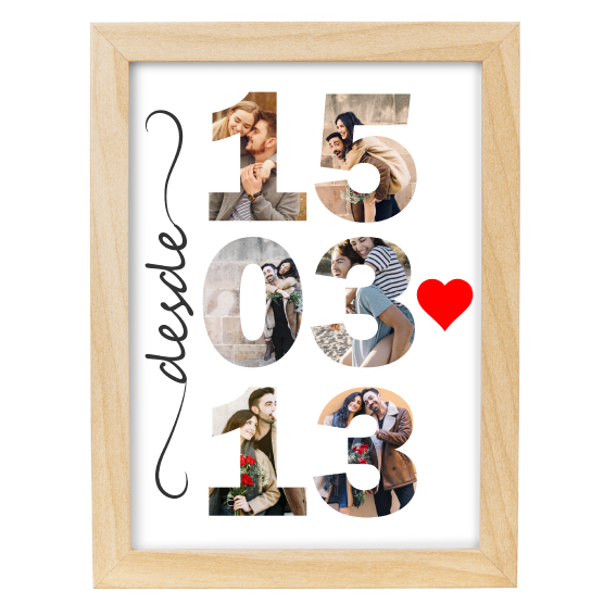 MS Regalos Personalizados | Cuadro personalizado | Desde Fecha | My Sign Lima Peru