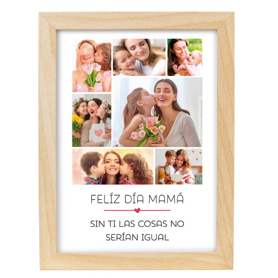 MS Regalos Personalizados | Cuadro personalizado | Feliz día mamá 1 | My Sign Lima Peru