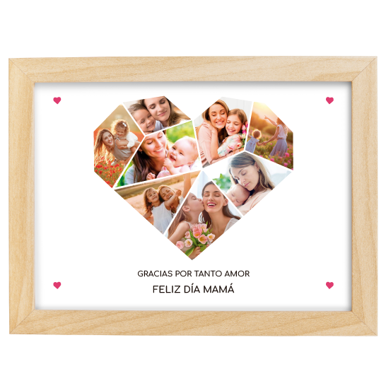 MS Regalos Personalizados | Cuadro personalizado | corazón piezas | My Sign Lima Peru