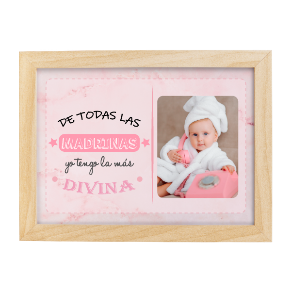 MS Regalos Personalizados | Cuadro personalizado | Madrina divina | My Sign Lima Peru