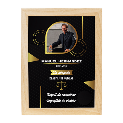 MS Regalos Personalizados | Cuadro personalizado | Abogado | My Sign Lima Peru